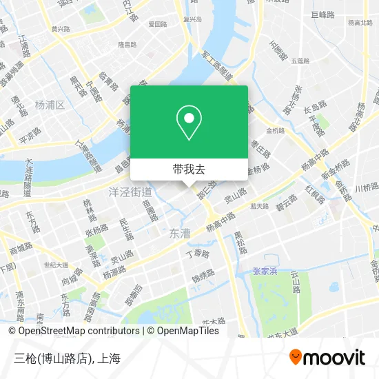 三枪(博山路店)地图