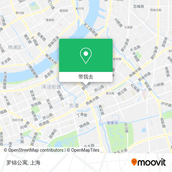 罗锦公寓地图
