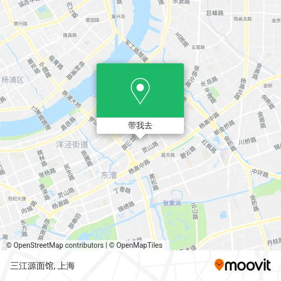 三江源面馆地图