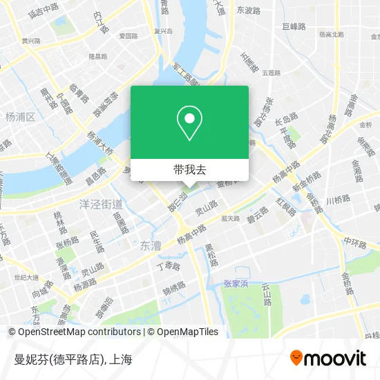 曼妮芬(德平路店)地图