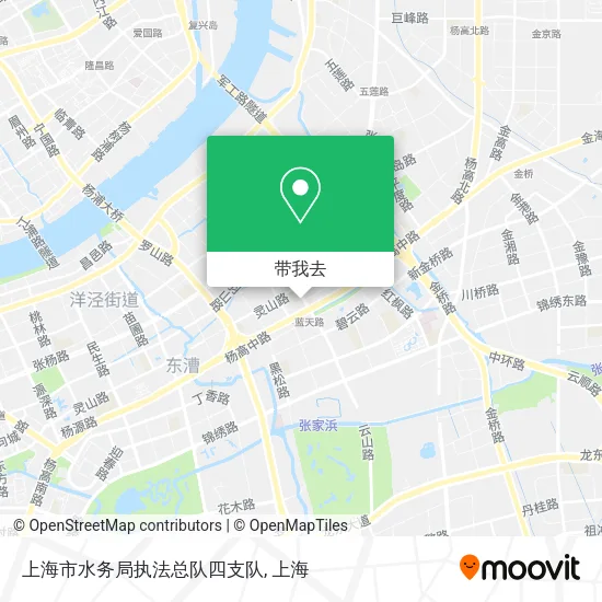 上海市水务局执法总队四支队地图