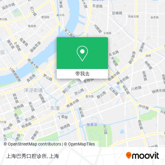 上海巴秀口腔诊所地图