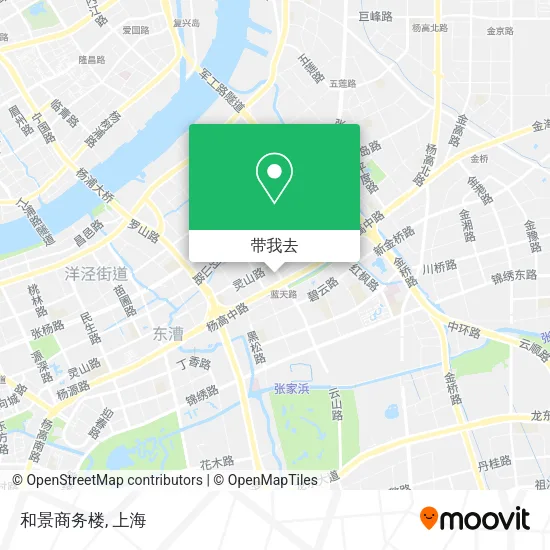 和景商务楼地图