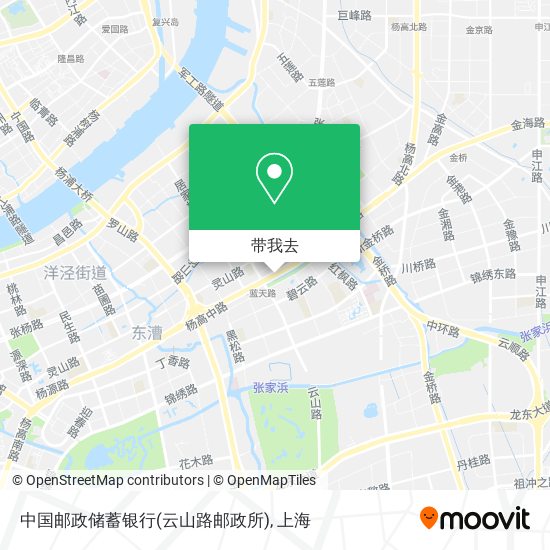 中国邮政储蓄银行(云山路邮政所)地图