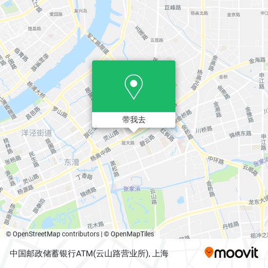中国邮政储蓄银行ATM(云山路营业所)地图