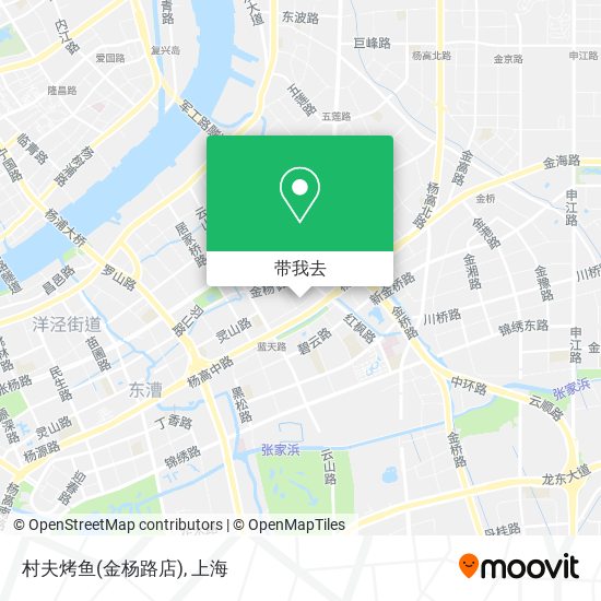 村夫烤鱼(金杨路店)地图