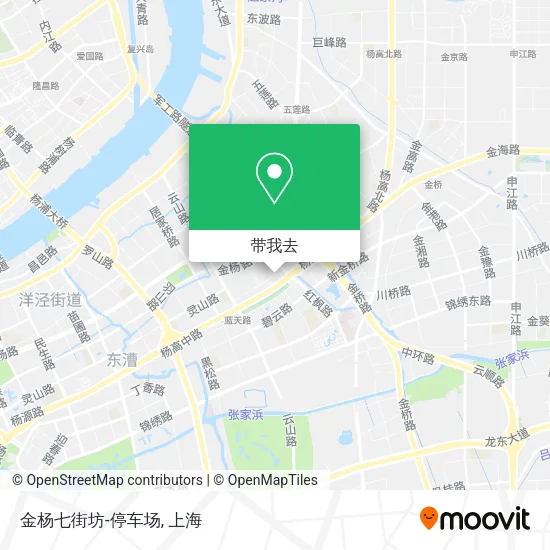 金杨七街坊-停车场地图