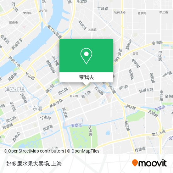 好多廉水果大卖场地图