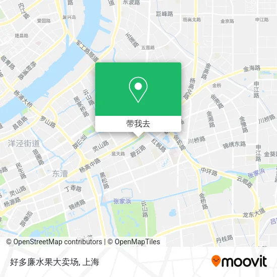 好多廉水果大卖场地图