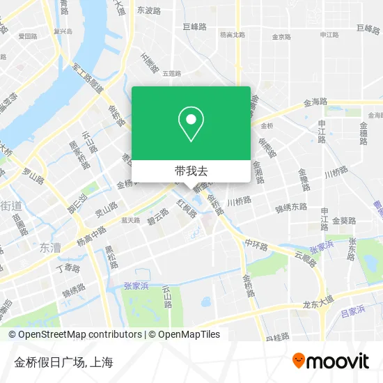 金桥假日广场地图