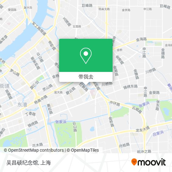 吴昌硕纪念馆地图