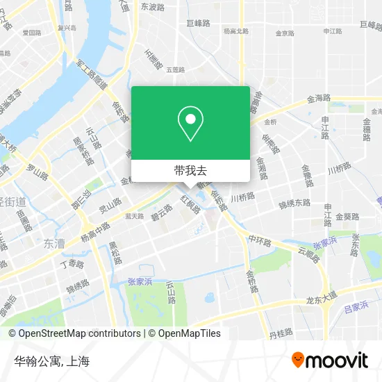华翰公寓地图