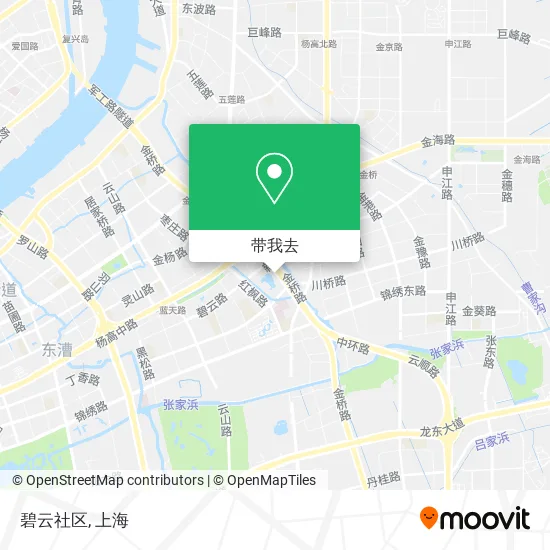 碧云社区地图