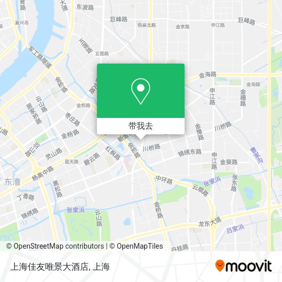 上海佳友唯景大酒店地图