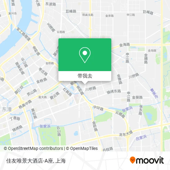 佳友唯景大酒店-A座地图