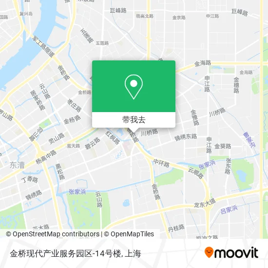 金桥现代产业服务园区-14号楼地图