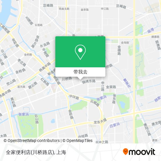 全家便利店(川桥路店)地图