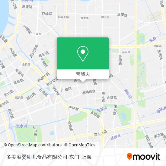 多美滋婴幼儿食品有限公司-东门地图