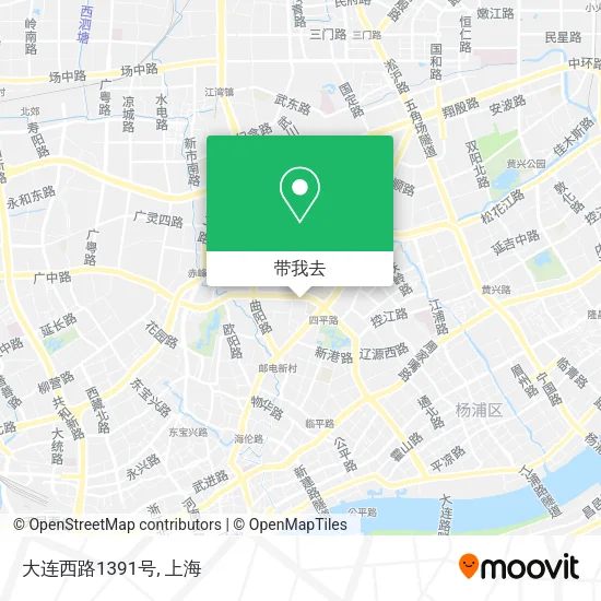 大连西路1391号地图