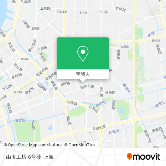 由度工坊-8号楼地图