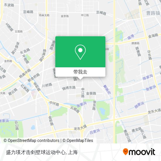 盛力瑛才击剑壁球运动中心地图