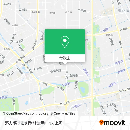 盛力瑛才击剑壁球运动中心地图