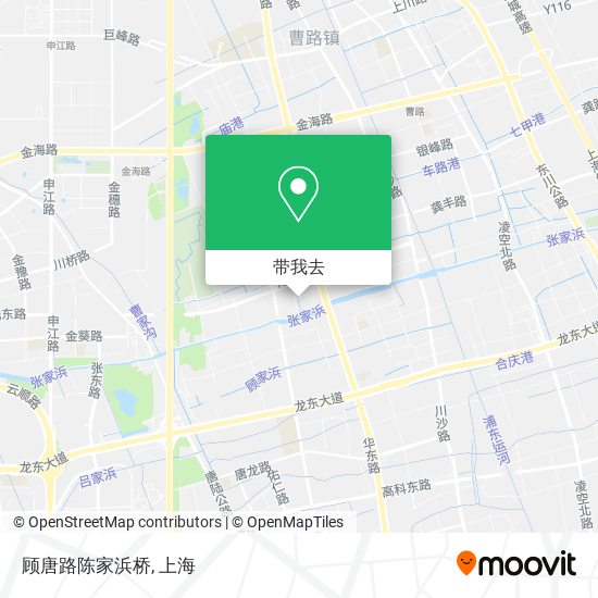 顾唐路陈家浜桥地图