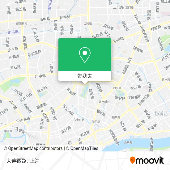 大连西路地图