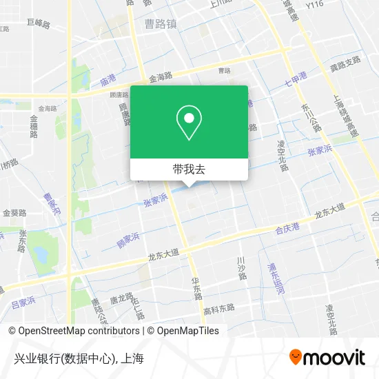兴业银行(数据中心)地图