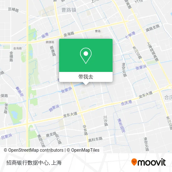 招商银行数据中心地图