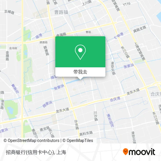 招商银行(信用卡中心)地图