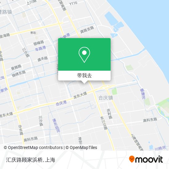 汇庆路顾家浜桥地图