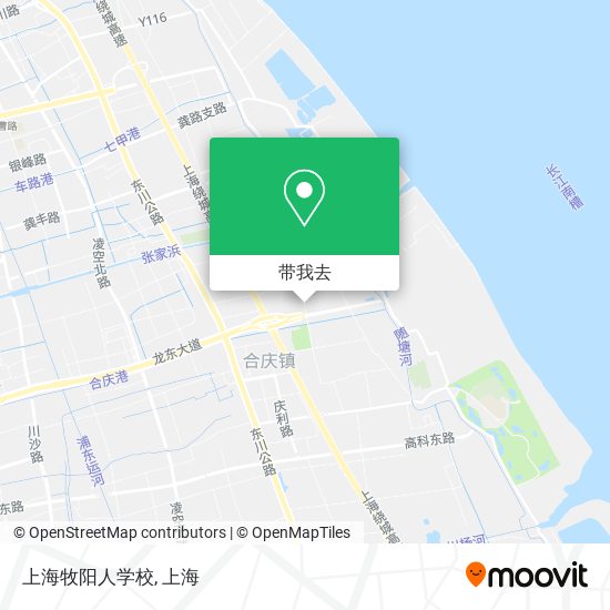 上海牧阳人学校地图