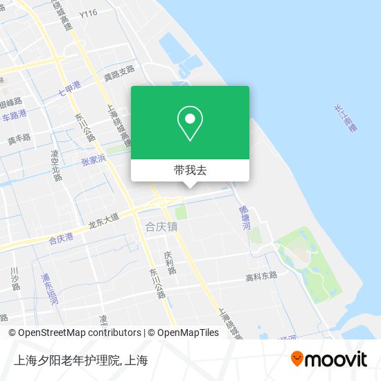 上海夕阳老年护理院地图