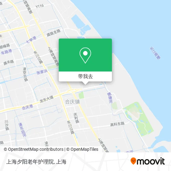 上海夕阳老年护理院地图