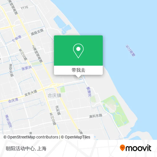朝阳活动中心地图