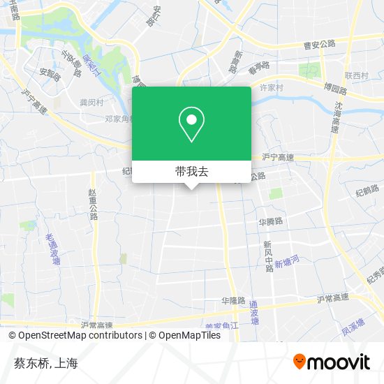 蔡东桥地图