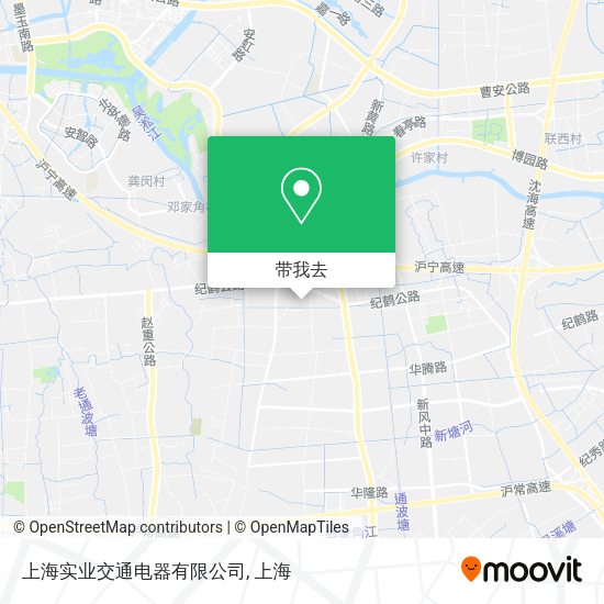 上海实业交通电器有限公司地图