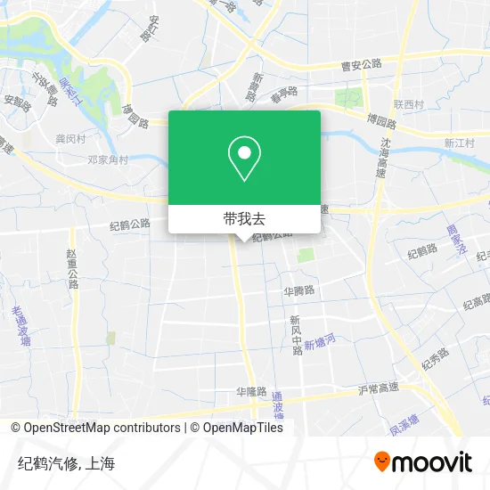 纪鹤汽修地图