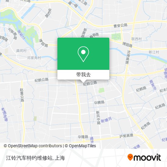 江铃汽车特约维修站地图