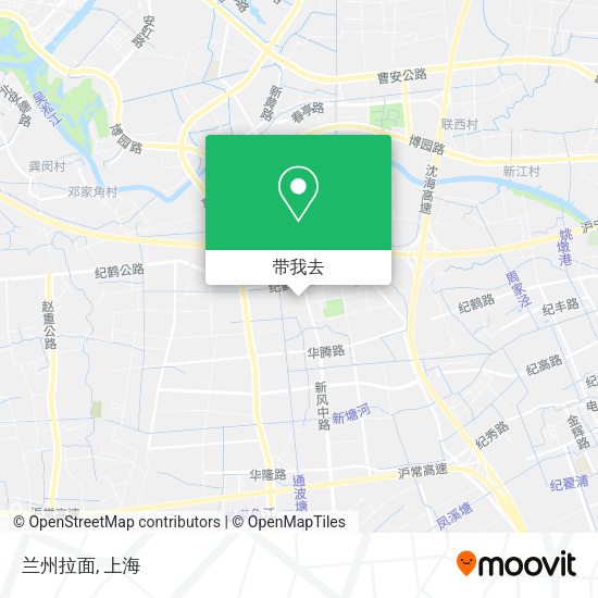 兰州拉面地图