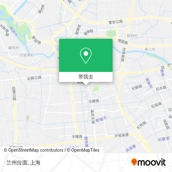 兰州拉面地图