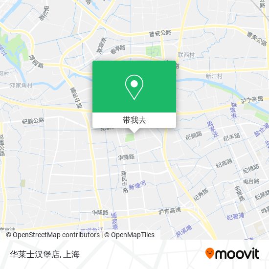 华莱士汉堡店地图