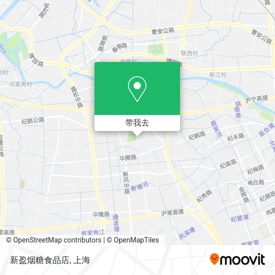新盈烟糖食品店地图