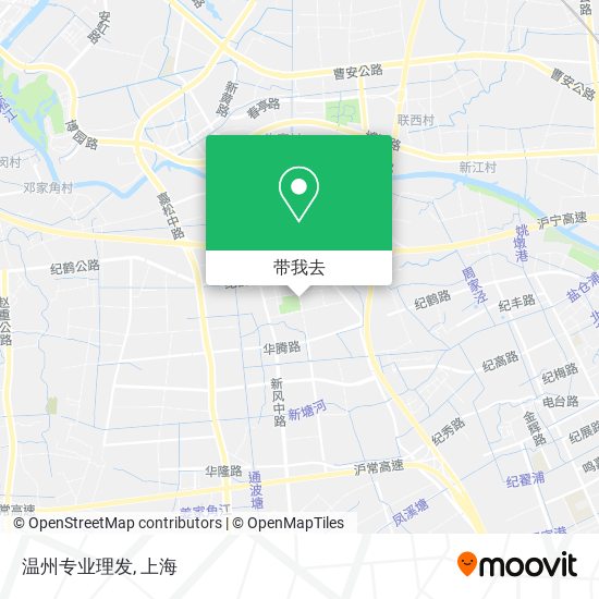 温州专业理发地图