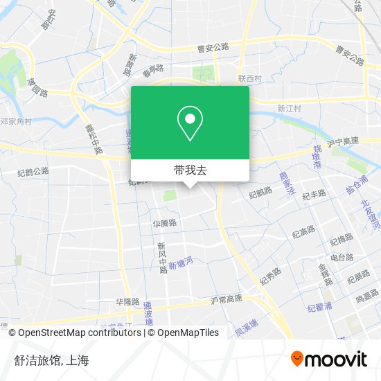 舒洁旅馆地图