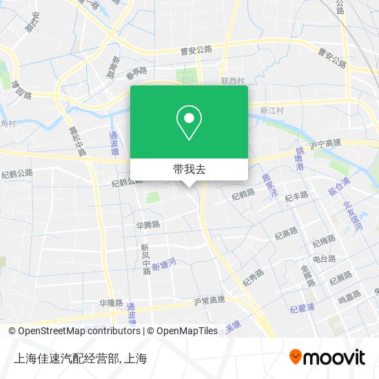 上海佳速汽配经营部地图