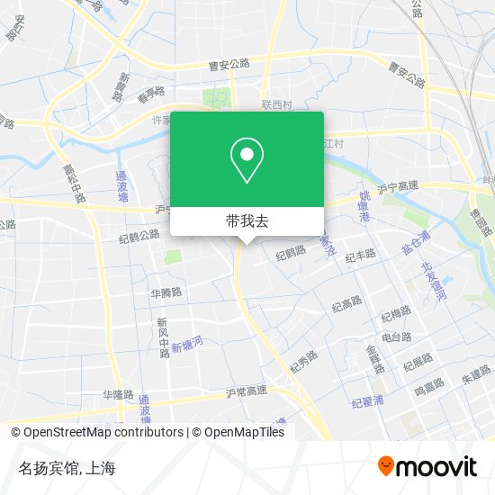 名扬宾馆地图