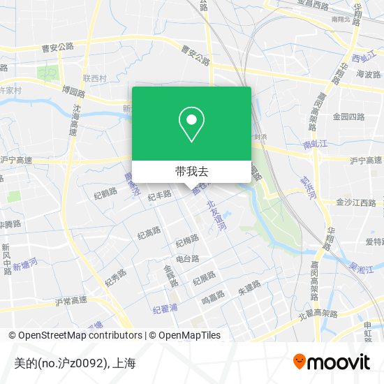 美的(no.沪z0092)地图