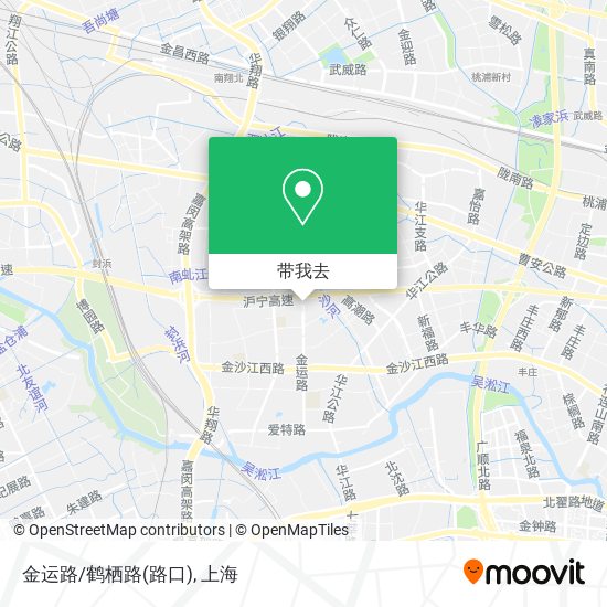 金运路/鹤栖路(路口)地图